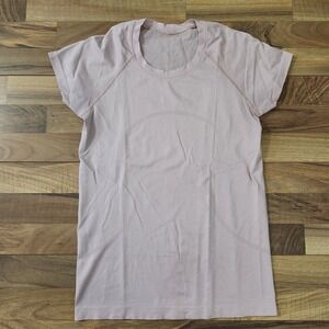 Lululemon Swiftly Tech Short Sleeve Crew Dusty Rose Size 10